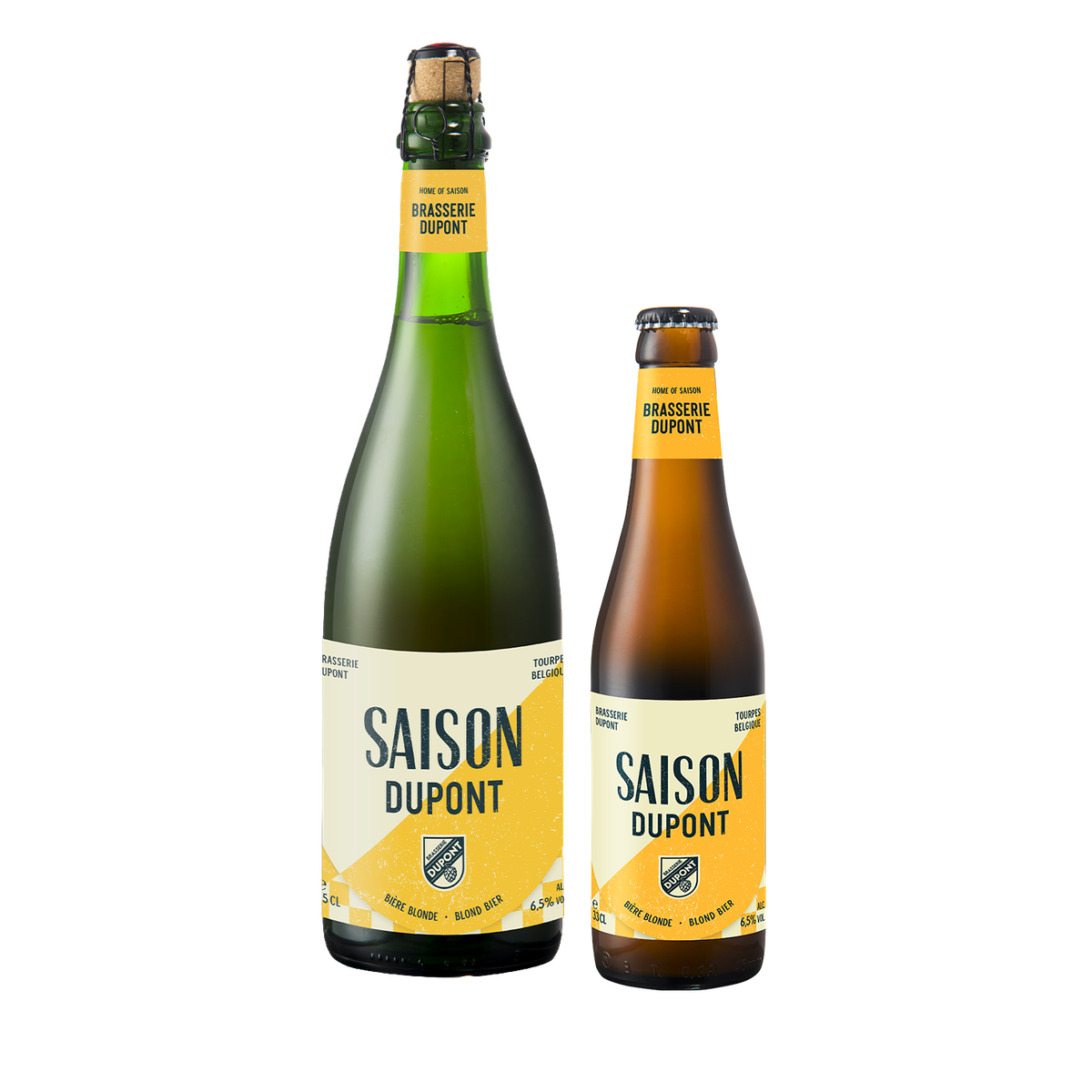 5410702000348 Saison Dupont 150cl - Offizielles HD Flaschen-Packshot Brauerei Dupont